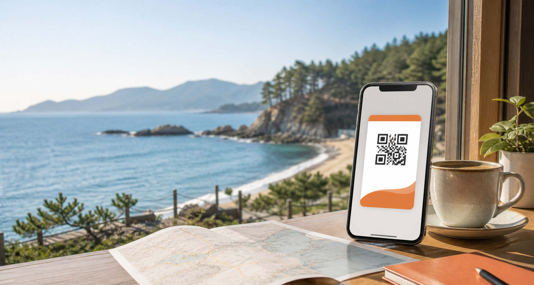 강원 바다와 투어패스 QR 이미지